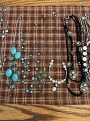 Huge Lot Of Necklaces Used