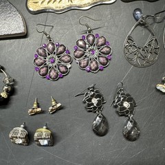Vintage Beautiful Jewelry Earrings Lot Of 23, #5