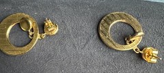 VTG 1950-1960’s Asian Bird Earrings Never Worn