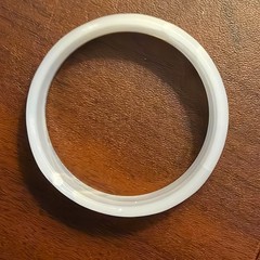 ANTIQUE BANGLE BRACELET LUCITE ? IVORY ? BAKELITE ? ART DECO