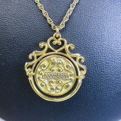 Wedgwood Jasper Reversible Necklace with Swing Cameo Cameo Pink&White Necklace
