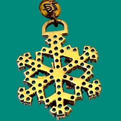 Juicy Couture Limited Edition 2006 Snowflake Charm Crystals DON’T FLAKE WEAR