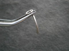 Kabana Starry Crescent Moon Vintage Sterling Silver Bracelet Charm Pendant