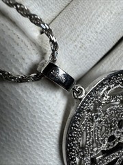 ✨Italy Sterling Silver 925 Large Modern Celtic Knot Pendant 20”Necklace✨