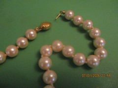 3 Vintage Pearl (Varied Sizes) Necklaces