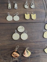 Vintage Laurel Burch Jewelry Lot Earrings Brooch Pin Pendant 1990s 1980s