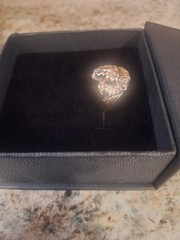 10K Solid Gold Lion Head Ring Size 13.5
