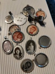 Photo Charm or Pendant Lot