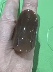 Plastic Lucite Ring Size 9.5