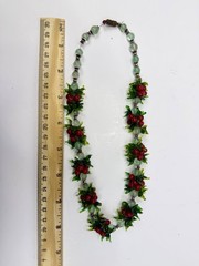 Vintage 1950’s Venetian Murano Glass Multi Color FRUIT SALAD Cluster Necklace