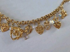 Kirk’s Folly Legend Of The Heart Charm Bracelet 8.5″