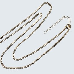Vtg Clear Acrylic Cluster Gold Tone Beads Teardrop Long Pendant Necklace
