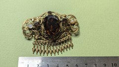 rare vintage brooch made in uSSR Czech broch