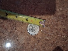 Scrimshaw Necklace Vintage BARN BRIDGE