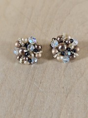 Vintage Clip On Earrings Lot 14 Pairs