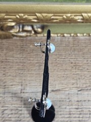 Vintage Silvertone Faux Turqouise Thunderbird Southwestern Style Screwback…