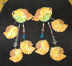 Lunch At The Ritz 1983 Buffalo Indian Chief Post Earrings! Signed and Rare!