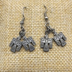 Vinage Thunderbird dangle earrings Southwest Jewelry Western Costume Festival