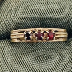 Vintage Soviet Gilding Ring Silver 875 Women’s Jewelry