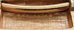 Vintage Signed Eisenberg Slide Choker Necklace Botanical Motif