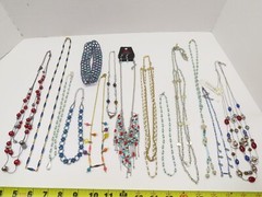 Vintage Beaded Necklaces Lot Assorted Lot 1 Trifari D2099