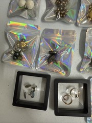 Lot of 15 Pairs Vintage Clip-on Earrings Assorted Costume Jewelry