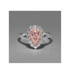 Art Deco 2.20 Ct Pink Sapphire Antique Vintage Wedding Ring 925 Sterling Silver