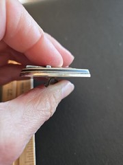 Antique Adjuntant General Sword Heart Lapel Pin Pendant