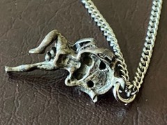 VTG Solid Silver Erotic Kama Sutra Pendant 1.25″w/Continous Chain 34″ (No Clasp)