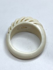 Vintage 14k gold Antique 1930’s 50’s Art Deco Ring siges 585 size 6
