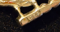 Vintage 1940s Crown Trifari Alfred Philippe Eagle Head Fur Clip Pin WWII – AS IS