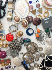 Huge 14 Pound Lot Of Vintage To Now Costume Jewelry Lot ALL WEARABLE