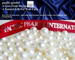 Pacific Pearls® 11-13 mm South Sea Pearl Necklace Luxury Designer Pearl Necklace