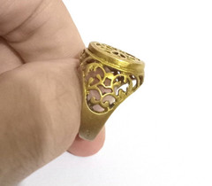 Vintage Ancient Bronze Antique Ring Rare Style Roman Old bronze Ring Extremely
