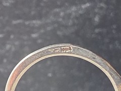 Vintage Artisan Sterling Silver Bangle Bracelet One of a Kind (OOAK), Organic