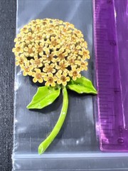 Vintage Weiss Flower Brooch Signed