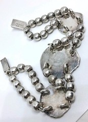 Vintage Sterling Silver 925 Mexico Bracelet 44.4g