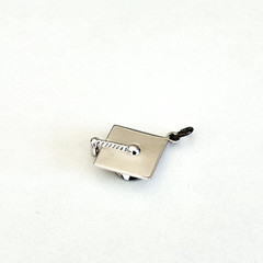 Vintage Danecraft Signed 925 Sterling Silver School Graduation Cap Hat Charm