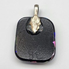 Fabulous artisan Blue art glass pendant OOAK whimsical fun