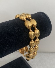 Beautiful Vintage Napier Gold Tone Bracelet