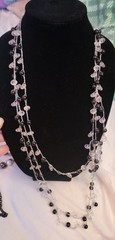 Vtg Lot 10 Costume Fashion Jewelry Quartz Faux Pearl Earrings Necklaces Estate