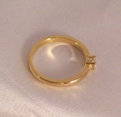 Vintage Jewellery Gold Ring size P Jewelry