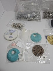 Lot of 5lbs Beads Glass Ceramic Metal For Making jewelry necklace bracelet