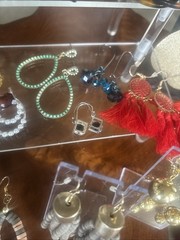 VTG Retro Boho Variety Of Earrings Lot 43 Pairs Dangle, Statement, Mixed Metals
