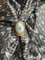 CONCHO ~ SCARF ~ SLIDES