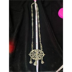 Coppini Antique Italian Renaissance Revival 800 Silver Medallion Necklace 1750