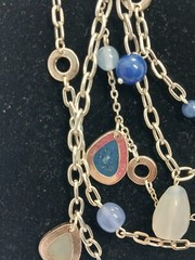 Teardrop Dangle Jewelry Lot! 2 Necklaces, 1 Earrings