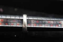 Vtg Two Tone Sterling Silver Gold & Black Onyx Baguette Ring Pranda Thailand