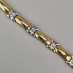 Vintage Chain Bracelet X Multi-Tone 7.25″
