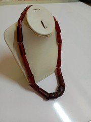 RARE VINTAGE GRADUATED BEAD NECKLACE